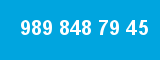 989 848 79 45